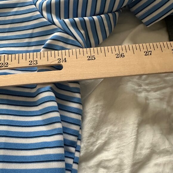 Callaway Mens Blue/White Striped Polo Golf Shirt XXL Opti-Dri - Picture 10 of 11